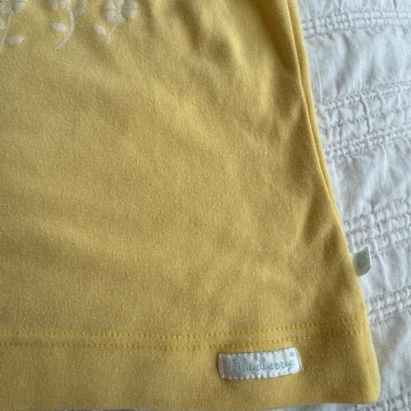 Vintage Yellow Floral Baby Tank 🌼 - Picture 4 of 5